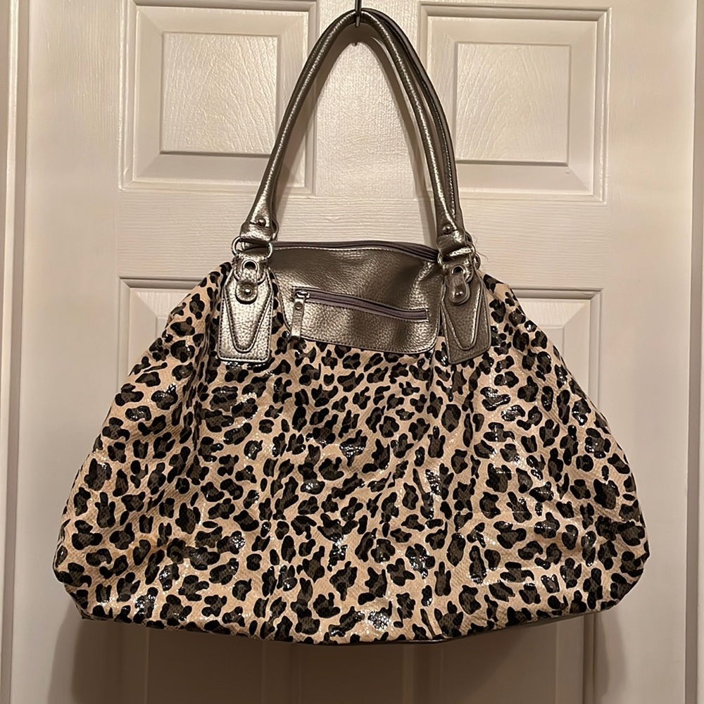 Large Cheetah Tote Bag
